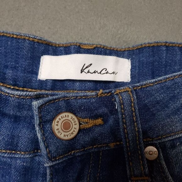 KAN CAN Jeans Sharon-Becky Mid-Rise Distressed Ripped Skinny Jeans - Size 25 - Picture 6 of 16